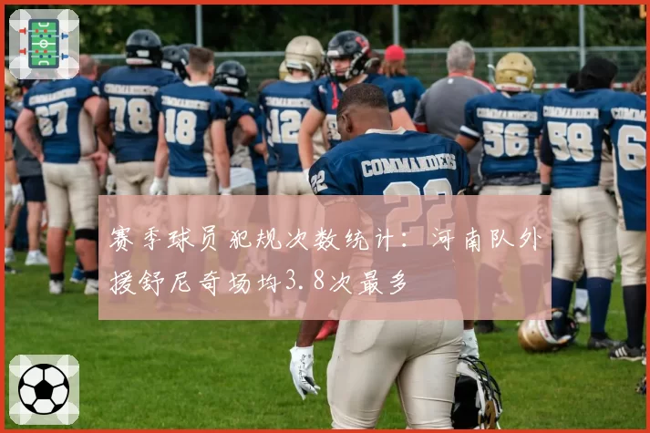 赛季球员犯规次数统计：河南队外援舒尼奇场均3.8次最多